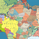Image for article titled Here's what Pangea looks like mapped with modern political borders